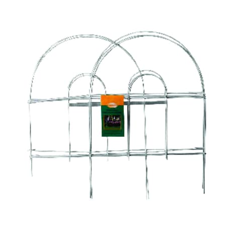 Panacea Panacea 8 ft. L X 18 in. H PVC White Garden Fence 8913A